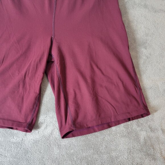 Baleaf Womens Shorts 2XL Plus Leggings Burgundy Activewear Comfy Pockets BUR6E - Picture 5 of 10
